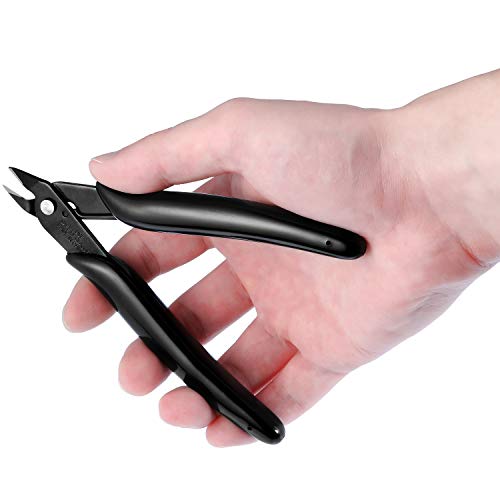 Boao Wire Flush Cutter 5 Inch Diagonal Cutting Pliers Micro Wire C...