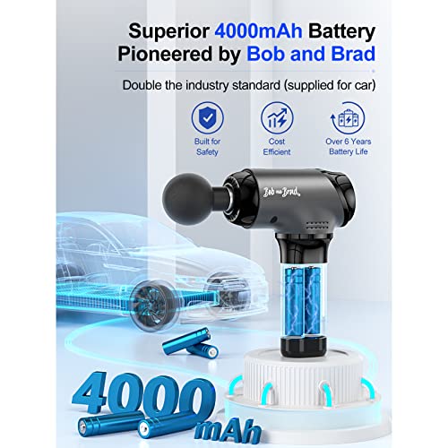 BOB AND BRAD T2 Massage Gun, Percussion Muscle Massage Gun Deep Ti...