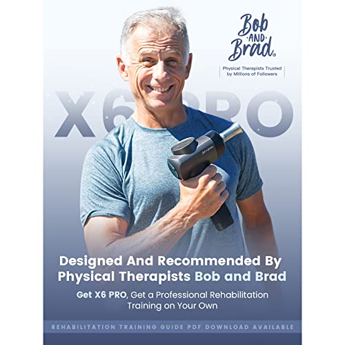 BOB AND BRAD X6 Pro Massage Gun Deep Tissue Percussion with Metal ...
