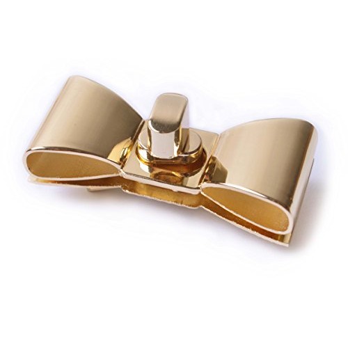 Bobeey 2sets 55x23mm Classy Light Gold Bowknot Purses Locks Clutch...