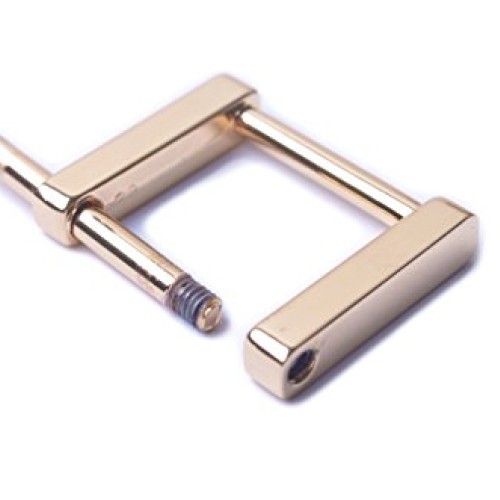 Bobeey 4pcs Rectangular Buckles For purses making,SCREW Rings Buck...