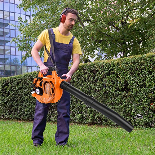 Boddenly 2-Stroke Engine Leaf Blowers 26CC Gas Blower Cordless Han...