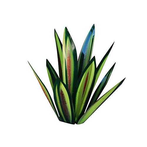 Fake Garden Snake Plants Decoration Garden Art Metal Agave Statue ...