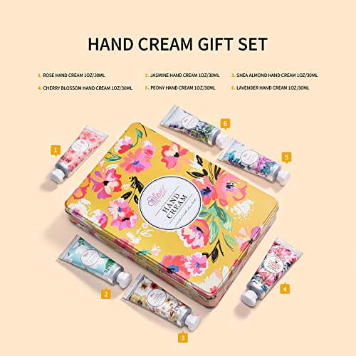 Hand Cream Gift Set - Hand Cream for Women, Hand Lotion Set for Dr...