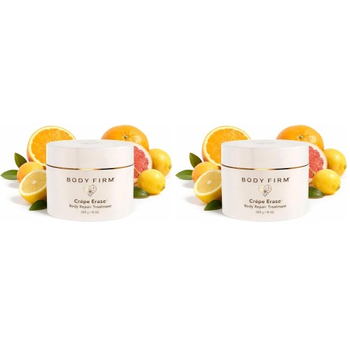 BODY FIRM Crepe Erase Body Repair Treatment, Anti-Aging Wrinkle Cream, Support Skins Natural Elastin & Collagen Production - 10oz