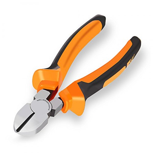 BOENFU Wire Cutter - Precision Side Cutter 6 inch Cutting Pliers