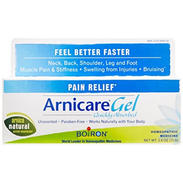 Boiron Arnica Gel for Pain Relief, 2.6 Ounce, Topical Analgesic fo...