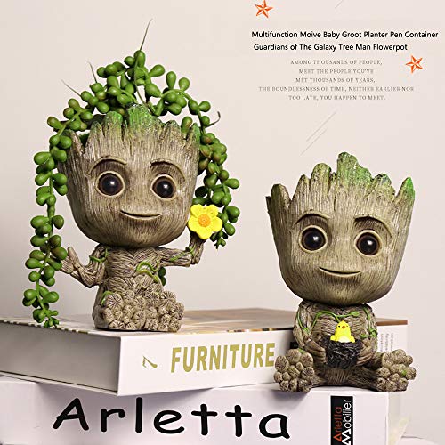 Baby Groot Flower Pot , Plant Pot Flower Pots/Pen Holder,Action Fi...