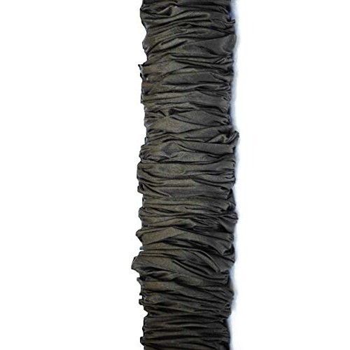 Cord & Chain Cover, 6.5 feet, Dupioni Faux Silk Fabric, hook-and-l...