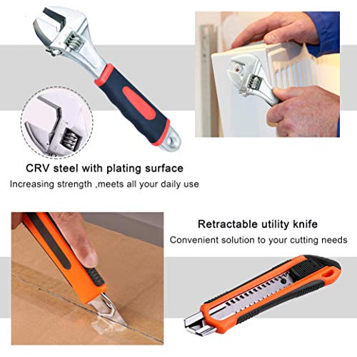 BOLTHO 20-Piece Home Repair Tool Set - General Household Hand Tool...