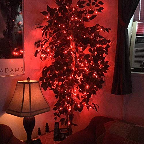 3 Pack,BOLWEO 10ft/3M 30 LEDs Red Battery Operated String Light,Ba...