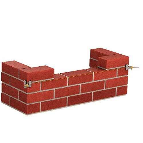 Bon 11-289 Cast Aluminum Bricklayers Corner Blocks, Sold in Pairs