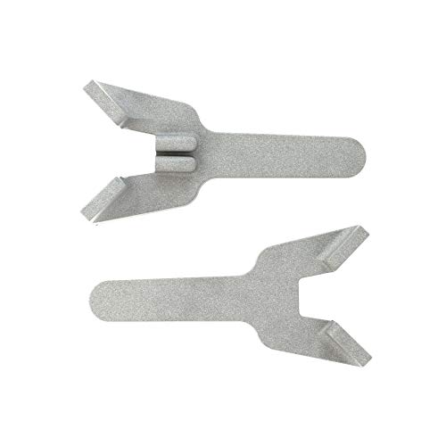Bon 11-289 Cast Aluminum Bricklayers Corner Blocks, Sold in Pairs