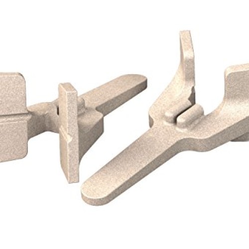 Bon 11-289 Cast Aluminum Bricklayers Corner Blocks, Sold in Pairs