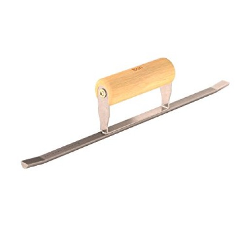 Bon 11-332 14-Inch by 1/2-Inch Half Round Sledrunner with Wood Handle