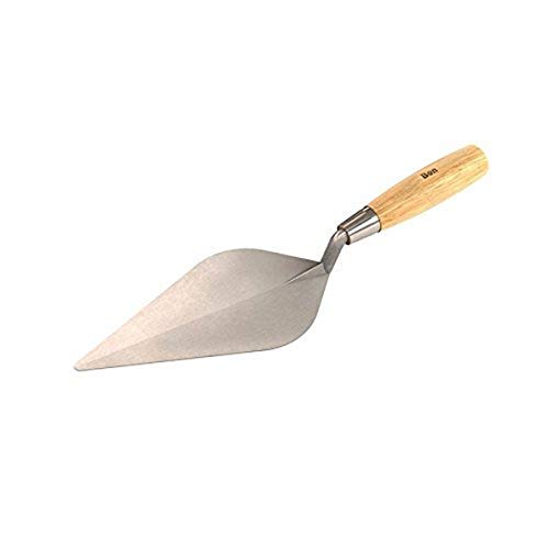 Bon 73-297 13-Inch Narrow London Block Layer Trowel with Wood Handle