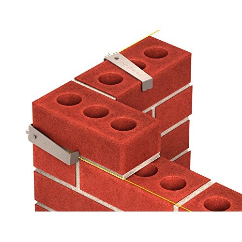 Bon 11-793 4-1/2-Inch by 3/4-Inch Line Clips, Sold In Pairs