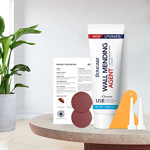 Drywall Repair Kit,2 Pack Wall Mending Agent,Wall Spackle with Scr...