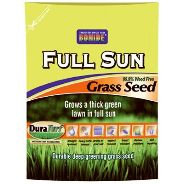Bonide 60207 Full Sun Grass Seed, 20-Pound