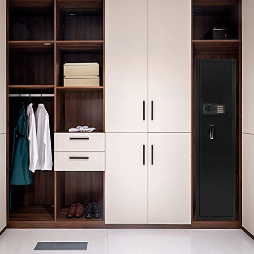 Bonnlo Electronic Safe Large Firearm Rifle Storage Cabinet Qui...