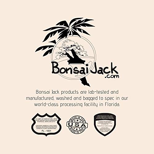 Bonsai Jack - Red/Maroon 1/4 inch Horticultural Lava Rock Soil Add...