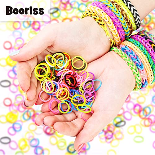 12730+ Loom Rubber Bands Refill Kit in 26 Color with 500 Clips ,6 ...