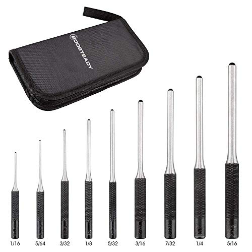 Best mith Grip Roll Pin Punch Tool Set in Zippered Organizer C...