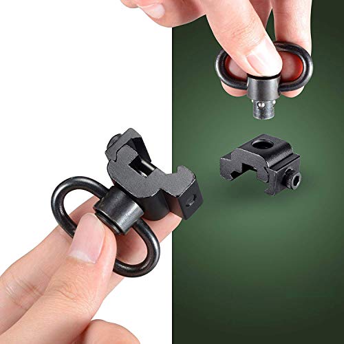 BOOSTEADY Two Point Sling with QD Swivel, Sling for Rifle, Lig...