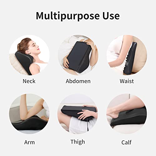 Boriwat Back Massager with Heat, Cordless Massagers for Neck and B...