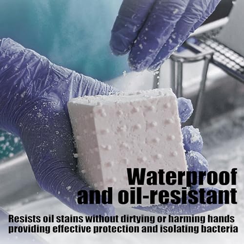 Borje Nitrile Exam Gloves, 4 Mil Disposable Medical Gloves, Latex-...