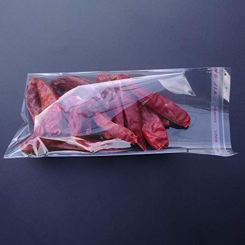 200 Pcs 3x5 Clear Resealable Cello/Cellophane Bags Self Adhesive S...