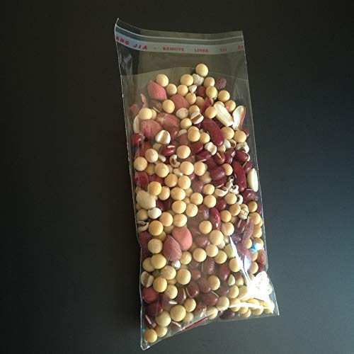 200 Pcs 3x5 Clear Resealable Cello/Cellophane Bags Self Adhesive S...