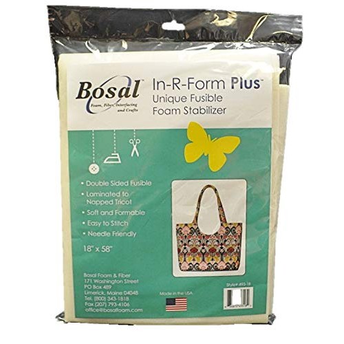 Bosal 493-18 In-R-Form Double Sided Fusible Foam Stabilizer, 18x58...