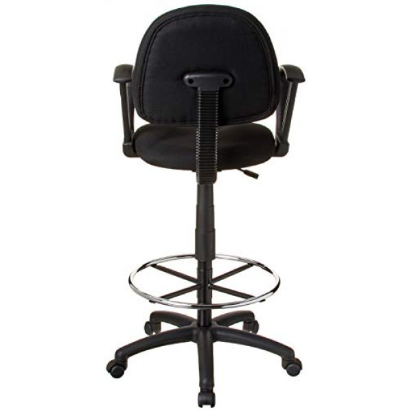 Boss Office Products Ergonomic Works Drafting Chair with Loop Arms...