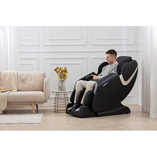 BOSSCARE Massage Chair Recliner with Zero Gravity, Full Body Airba...