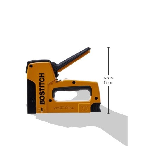 BOSTITCH Upholstery Stapler/Tacker, Heavy Duty T6-8