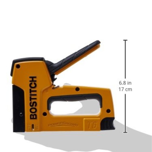 BOSTITCH Upholstery Stapler/Tacker, Heavy Duty T6-8