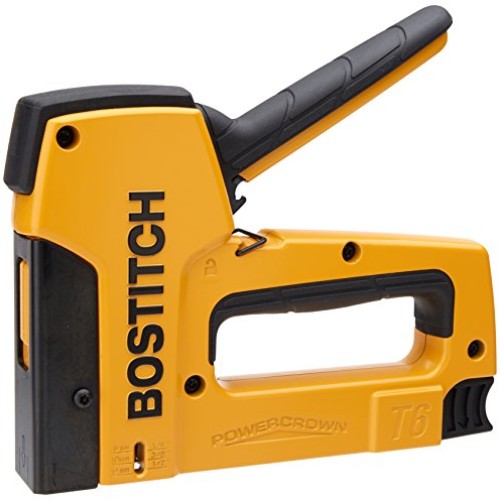BOSTITCH Upholstery Stapler/Tacker, Heavy Duty T6-8