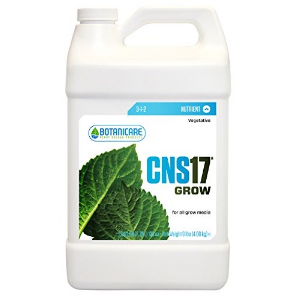 Botanicare CNS17 GROW Plant Nutrient 3-1-2 Formula, 1-Gallon
