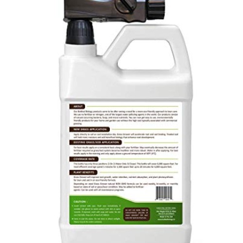Bottled Biology - Grass Grower - Beneficial Plant and Soil Additiv...