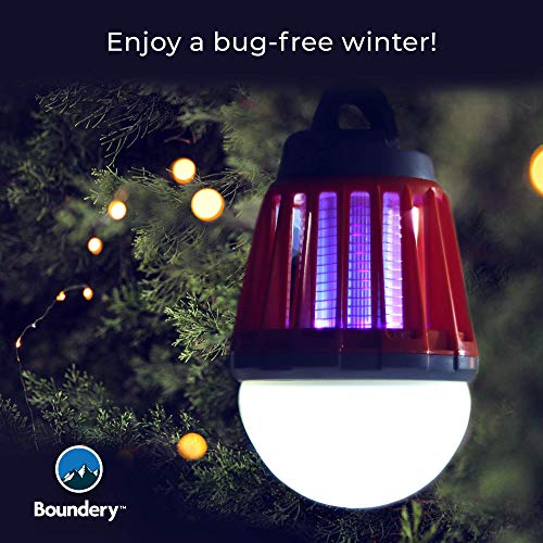 Bug Bulb 2 in 1 Camping Lantern by Boundery - Electric Bug Zapper ...