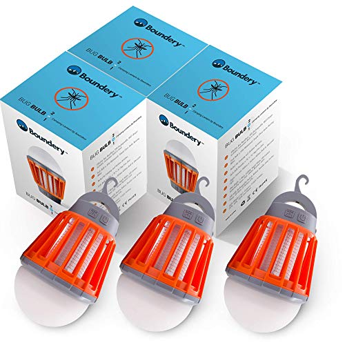 Bug Bulb 2 in 1 Camping Lantern by Boundery - Electric Bug Zapper ...