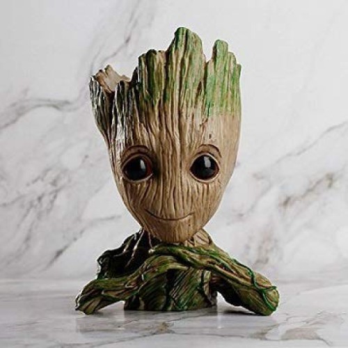 Groot Flowerpot Treeman Baby Groot Action Figures - Guardians of T...