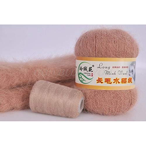 Knit Wool - 50 Grams Per Person Soft Mink Wool Hand Knitted Luxury...
