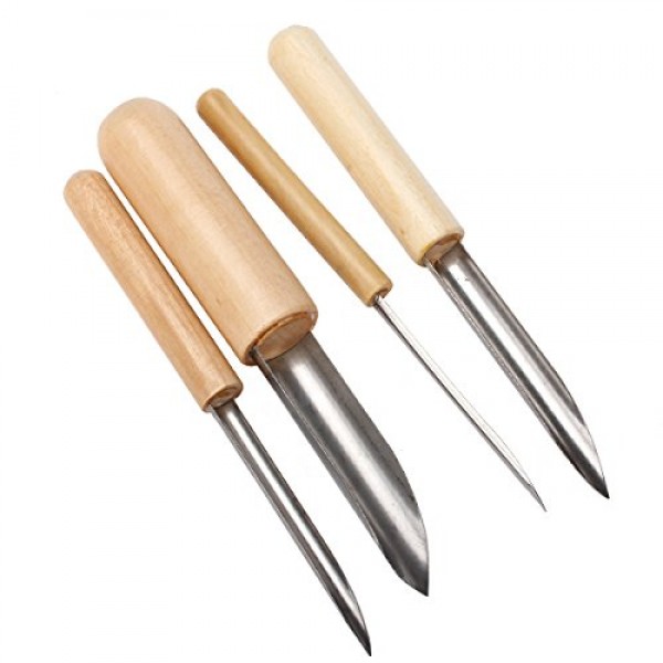 BQLZR Semi Round Hole Cutters Pottery Clay Ceramic Tools for Drill...