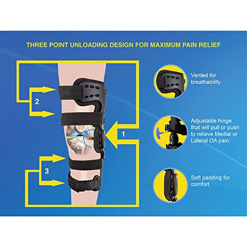 OA Unloader Knee Brace- Arthritis Pain Relief, Osteoarthritis, Bon...