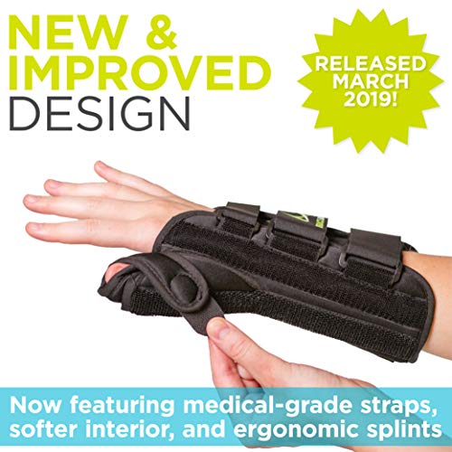 BraceAbility Thumb & Wrist Spica Splint | De Quervains Tenosynovi...