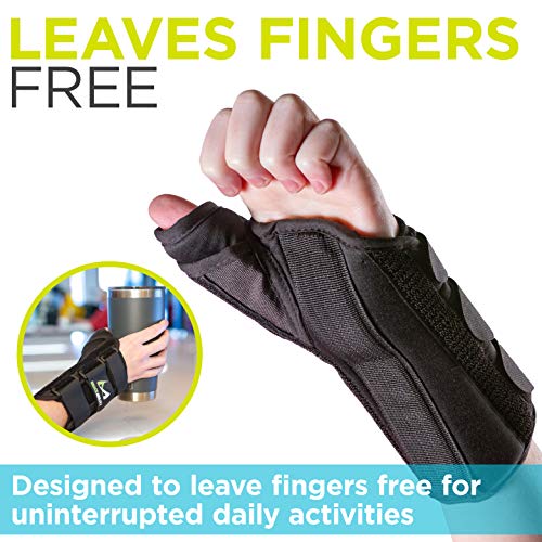 BraceAbility Thumb & Wrist Spica Splint | De Quervains Tenosynovi...