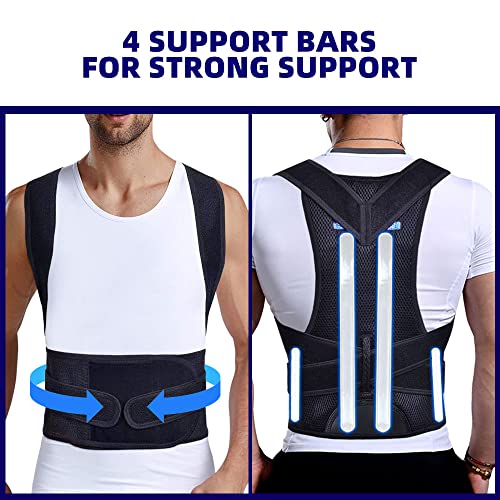 Upgraded Posture Corrector Back Brace for Men and Women, New Versi...