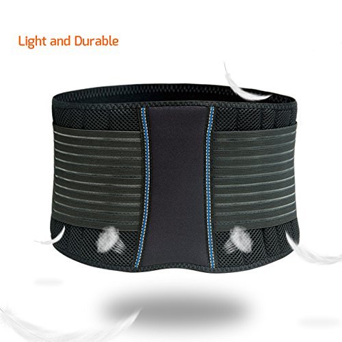 BraceUP Stabilizing Lumbar Lower Back Brace Support Belt Dual Adju...